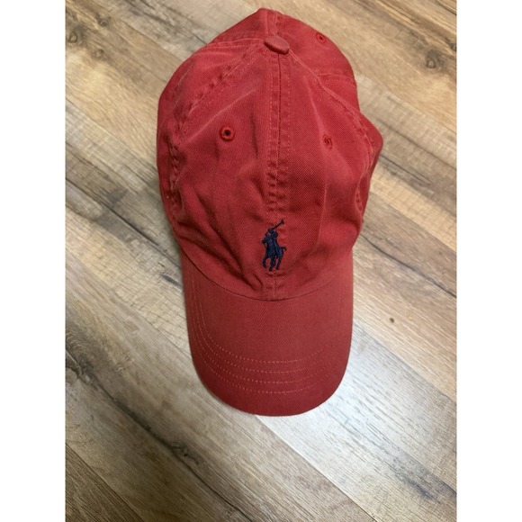 Vintage Polo Ralph Lauren Hat Cap Pony Leather Strap Old Money Quiet Luxury Y2K - Picture 8 of 8